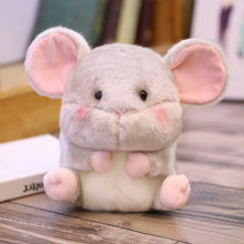 Load image into Gallery viewer, cute round and fat mouse plushie