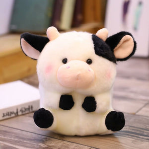 cute round and fat cow plushie