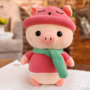 pink cute pig plushie
