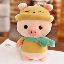 Load image into Gallery viewer, yellow cute pig plushie