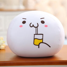 Load image into Gallery viewer, cute cheeky dumpling plush with drink