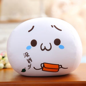 cute cheeky dumpling plush with no money