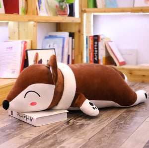 cute brown fox plushie