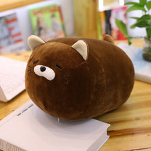 Load image into Gallery viewer, brown cat plushie pillow