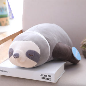 cute grey sloth plushie