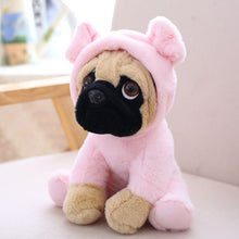 Load image into Gallery viewer, cute pug dog in pig plushie