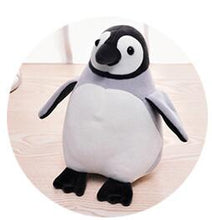 Load image into Gallery viewer, cute grey penguin plush toy perfect gift idea for your traveller friends