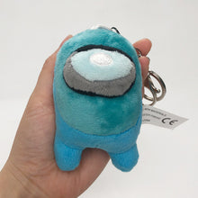 Load image into Gallery viewer, blue among us small keychain