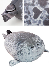 3D Lifelike Cute Soft Seal Plushie 30-80CM