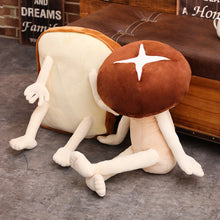 Load image into Gallery viewer, &quot;When Bread Meet Mushroom&quot; Plushie