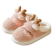Load image into Gallery viewer, Cute and cozy Christmas home shoe/slippers 
