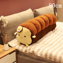 Load image into Gallery viewer, Cute Toast Plushie - Sliced and Full Loaf 25/35/40/45/80CM