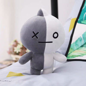 Kpop QH Plush Toys Lovely Star Support Stuffed Doll Kawaii Anime Stuffed Toys Korea Dog Rabbit Koala Horse Plush Gift for bts21