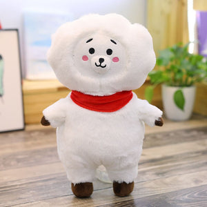 South Korea stuffed toys Kpop plush doll Celebrities animal heart rabbit dog sheep horse koala Peluche Fans Christmas gifts