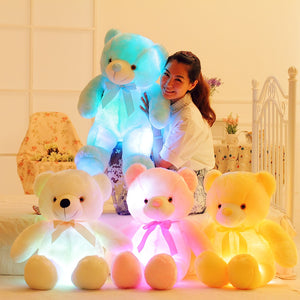 Cute LED light up teddy bear plushie