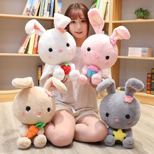 Load image into Gallery viewer, A family of cute rabbit plushie totally melts my heart! Get them to make your room feel more lovely.