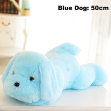 Load image into Gallery viewer, Damn! How to resist this cute glowing sky blue dog plushie