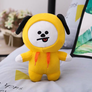 Kpop QH Plush Toys Lovely Star Support Stuffed Doll Kawaii Anime Stuffed Toys Korea Dog Rabbit Koala Horse Plush Gift for bts21