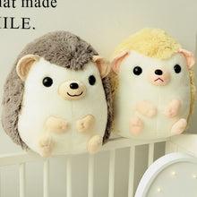 Load image into Gallery viewer, cute smiley squishy hedgehog plush toy