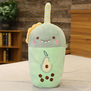 Cute Animal Bubble Tea Plushie 25/35/50/70 CM