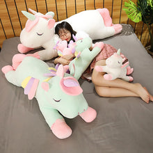Load image into Gallery viewer, Our cute unicorn plushie grows as you grow too! You can still love and own them regardless of your age. Get this cute unicorn plushie for your friends and family to make them feel loved.