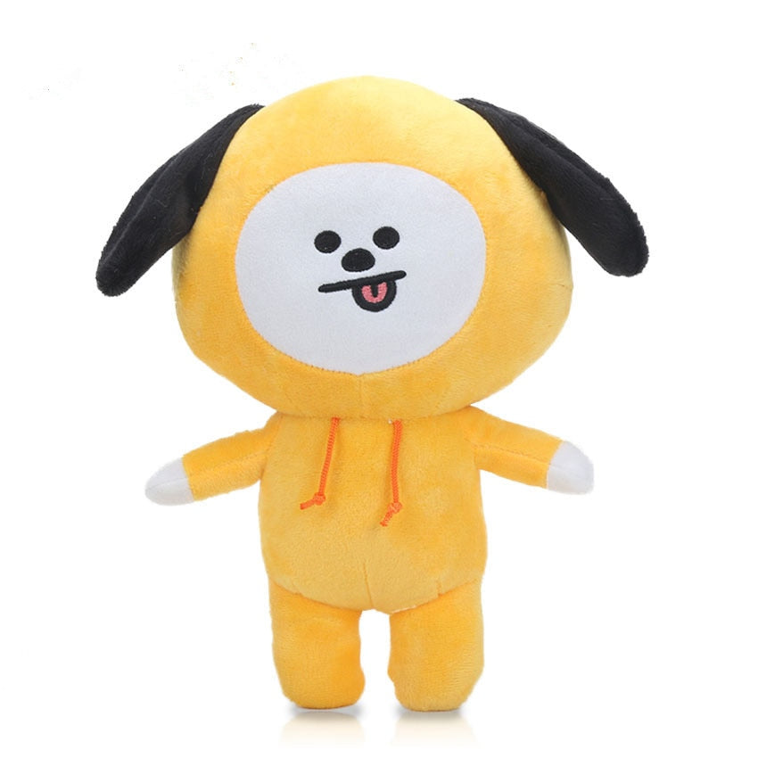 Korea idol cooky kpop plush bangtan TATA VAN COOKY CHIMMY SHOOKY KOYA RJ MANG toys cute Claw machine doll for girlfriend gift