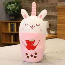 Load image into Gallery viewer, Cute Animal Bubble Tea Plushie 25/35/50/70 CM