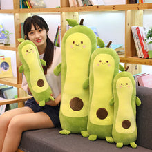 Load image into Gallery viewer, avocado long pillow or bolster plushies
