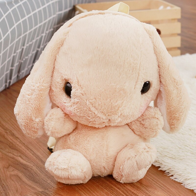 Stuffed Bunny Backpack 45cm – Cute Plushie Friends