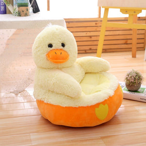 cute duck plushie chair