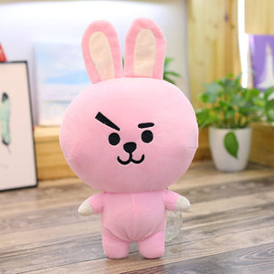 South Korea stuffed toys Kpop plush doll Celebrities animal heart rabbit dog sheep horse koala Peluche Fans Christmas gifts