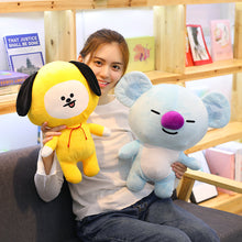 Load image into Gallery viewer, Korea idol cooky kpop plush bangtan TATA VAN COOKY CHIMMY SHOOKY KOYA RJ MANG toys cute Claw machine doll for girlfriend gift