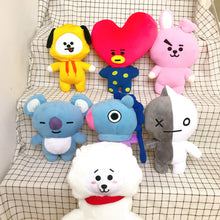 Load image into Gallery viewer, Kpop QH Plush Toys Lovely Star Support Stuffed Doll Kawaii Anime Stuffed Toys Korea Dog Rabbit Koala Horse Plush Gift for bts21