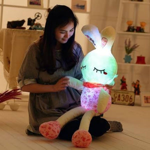 Cute rabbit plushie to accompany your kid and help them sleep at night