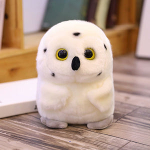 cute round and fat owl plushie