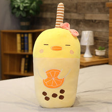 Load image into Gallery viewer, Cute Animal Bubble Tea Plushie 25/35/50/70 CM