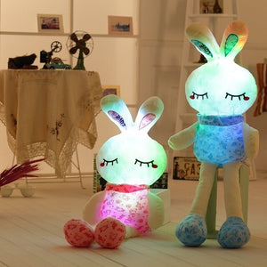 You get one, your bf/gf get one. Really cute glowing couple rabbit plushie right