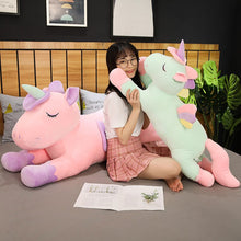 Load image into Gallery viewer, You can play with this cute unicorn plushie like it&#39;s real!