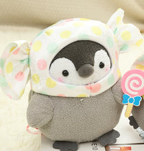 Load image into Gallery viewer, Kawaii Penguin Stuffed Plush Doll Pendant Cosplay Rabbit&amp;Panda&amp;Tiger Toy Baby Soft Animal Penguin Doll Kids Girl Birthday Gift