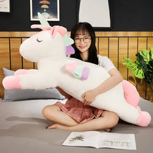 Load image into Gallery viewer, Our cute unicorn plushie grows as you grow too! You can still love and own them regardless of your age. Get this cute unicorn plushie for your friends and family to make them feel loved.