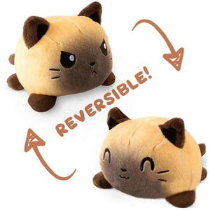 Irresistibly cute reversible cat plushie brings joy and emotions to the room! Perfect gift for secret santa, gifts under £10