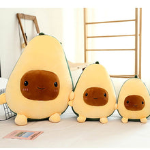 Load image into Gallery viewer, different sizes of avocado plushie