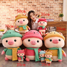 Load image into Gallery viewer, family of cute pig plushies