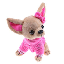 Load image into Gallery viewer, Cute rose chihuahua puppy plushie