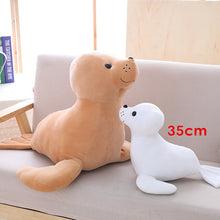 Load image into Gallery viewer, Miaoowa 1pc 35cm Cute Stuffed Sea Lion Plush Toy Soft Pillow Kawaii Cartoon Animal Seal Toy Doll for Kids Lovely Chilren&#39;s Gift
