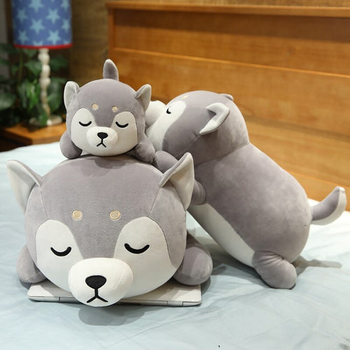 Cute Husky & Shiba Inu Plushie 35-75CM