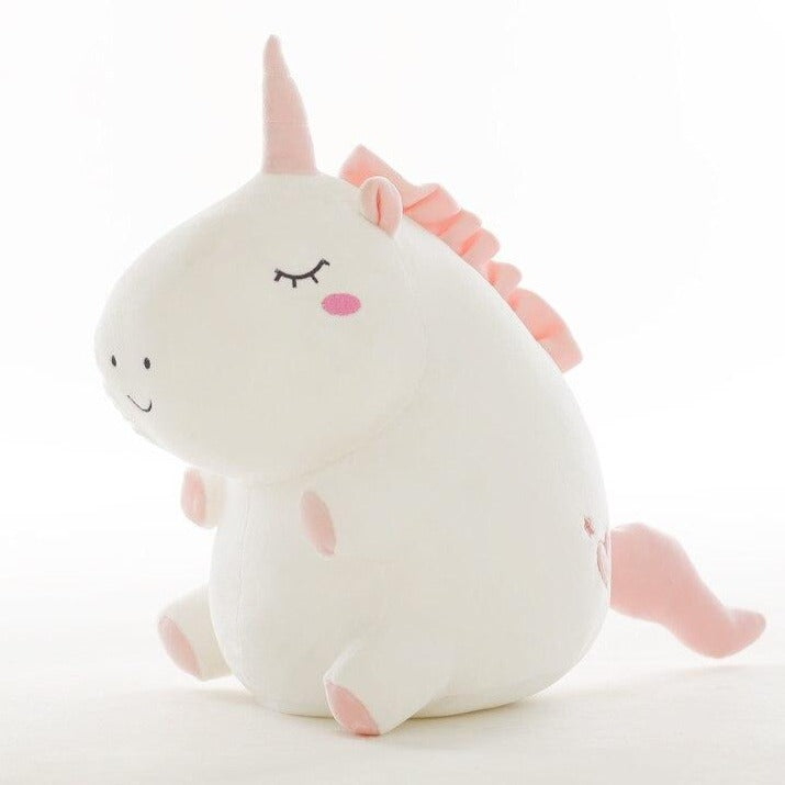 cute fat unicorn stuffed animal perfect for kids and partner