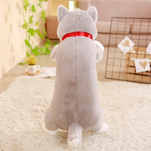 Load image into Gallery viewer, Cute grey husky plushie to make your day!