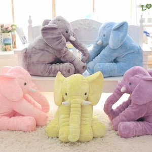 Grab one of this cute elephant plush to accompany you