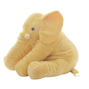 cute elephant plush in yellow